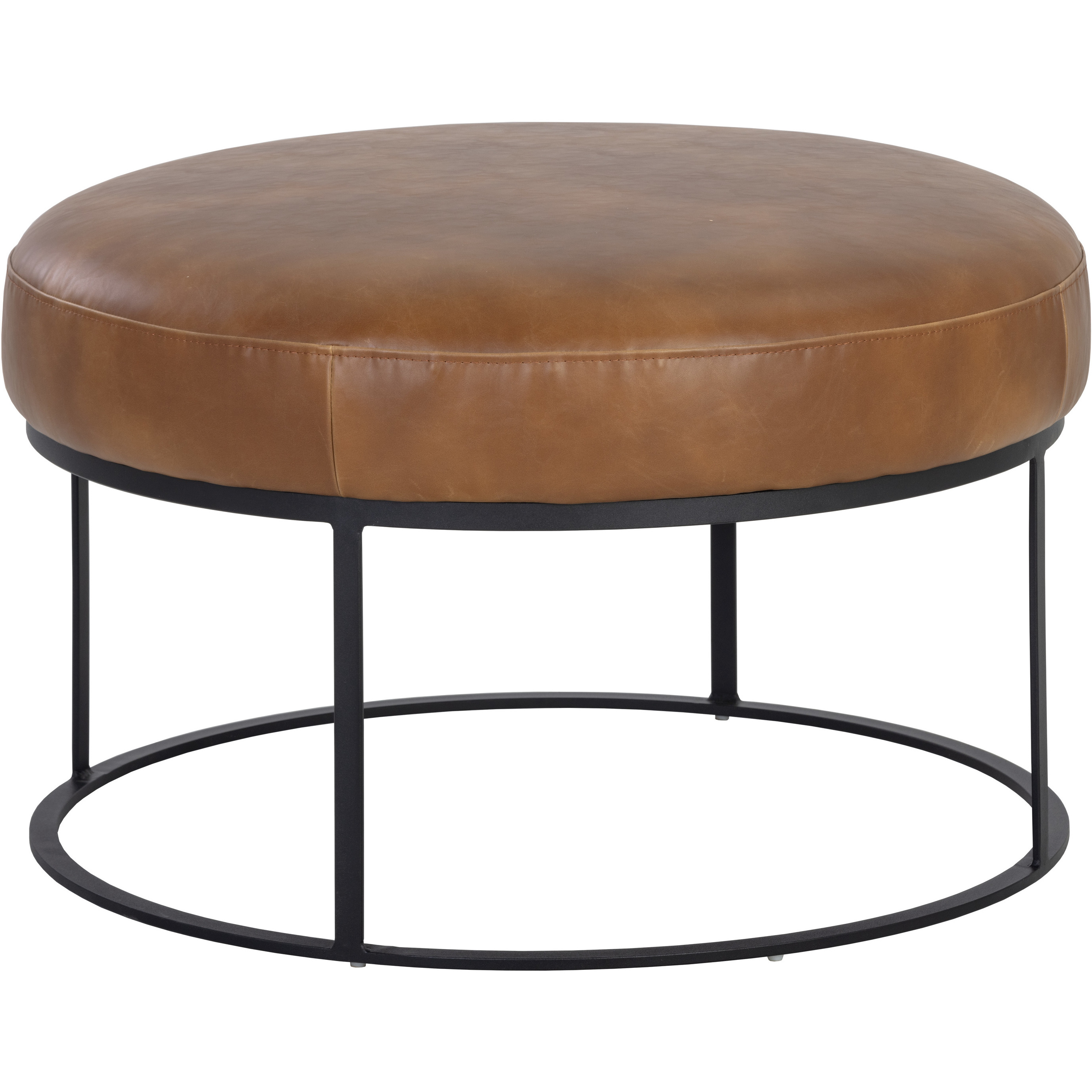 Elgin 18 inch Tobacco Tan Ottoman